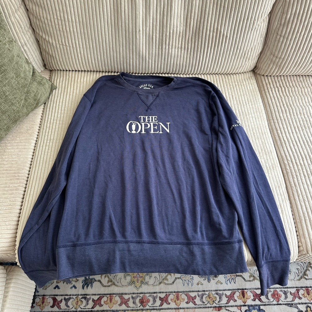 Head Men's Navy Blue Crewneck Sweater